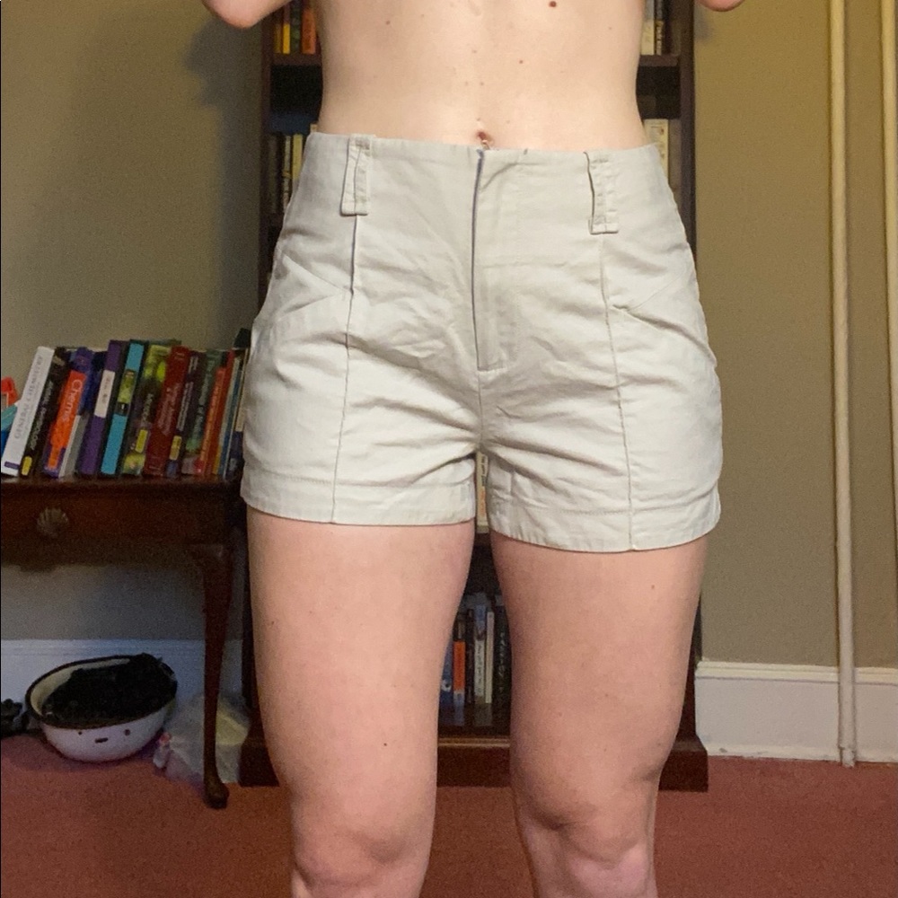 High waisted shorts